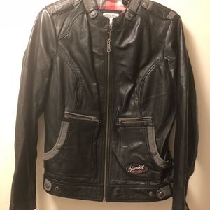 Harley Davidson - Women’s Black Leather Jacket